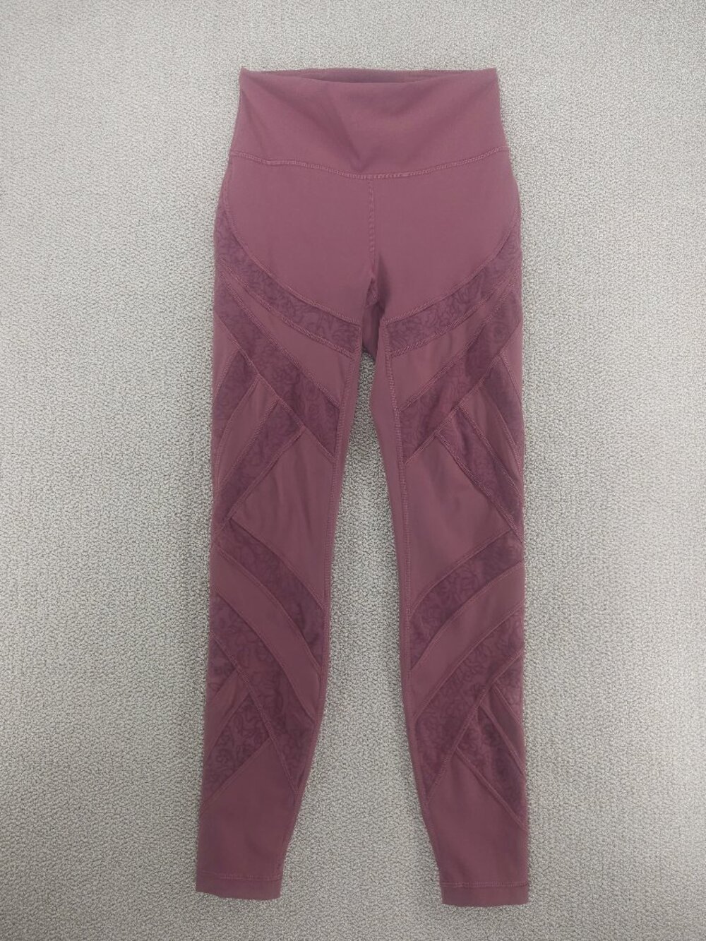 Lululemon Wunder Under High-Rise Tight Flocked 28" Size 6